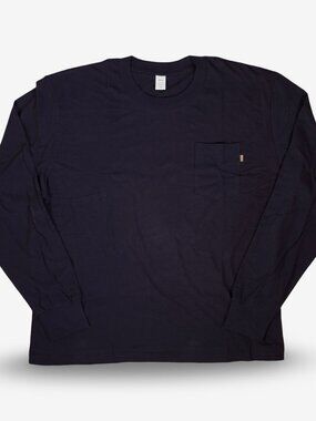 Brand New JJJJound Standard Issue Navy Blue Longsleeve T-Shirt